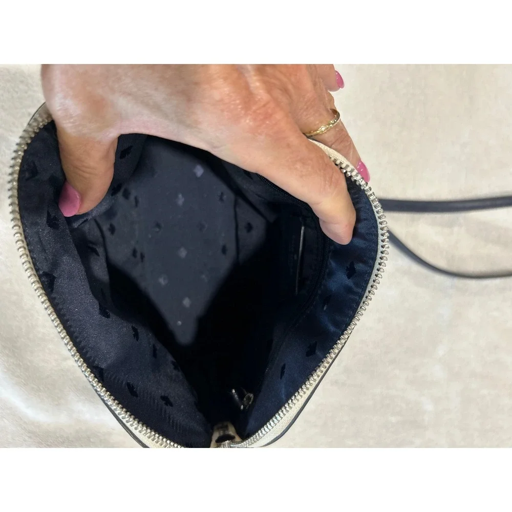 Kate Spade Staci Niagara Blue Colorblock Crossbody Bag Wallet Set EUC Designer